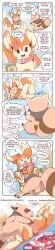 anthro_on_anthro balls blush comic cum cum_in_pussy cum_in_uterus cunnilingus french_kiss french_kissing furry insomniacovrlrd intimate jenny_(insomniacovrlrd) jonah_(insomniacovrlrd) original pussy sex