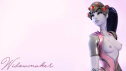 widowmaker from overwatch by pseudonym3d