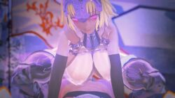 bimbofication corruption ebonization fate_(series) huge_ass huge_breasts jeanne_d'arc_(fate) jeanne_d'arc_(fate)_(all) race_swap sex tagme taihou1944 thick_thighs transformation video wide_hips