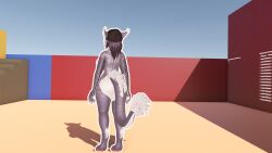 dragon female furry nude papervrc solo vrchat vrchat_avatar