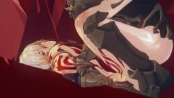 2boys anal anal_penetration anal_sex animated bara body_markings cum cum_in_ass cum_inside flame_reaver_(honkai:_star_rail) fucked_silly gay gay_sex holding_legs honkai:_star_rail honkai_(series) hoyoverse kiryuma male/male male_only mating_press moaning monster mydei_(honkai:_star_rail) penetration plap_(sound) rough_sex sound sound_edit tagme tattoo unseen_cum video yaoi