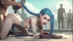 ai_generated anal anal_insertion anal_sex animated arcane arcane_jinx blue_hair cartoon degradation from_behind from_behind_position fucked_from_behind fucked_into_submission fucked_senseless fucked_silly hair humiliated humiliating humiliation jinx_(league_of_legends) orgasm orgasm_face outside outside_sex penetration penile_penetration penis penis_in_pussy petite petite_body petite_female public public_exposure public_nudity public_sex public_use pulling_hair pussy sex sex_from_behind sexual_intercourse tagme video