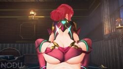 1boy 1girls 3d 3d_animation anal ass ass_cleavage ass_focus mp4 nodusfm pov pyra pyra_(xenoblade) sex sex_from_behind short_hair sound tagme video xenoblade_chronicles_(series) xenoblade_chronicles_2