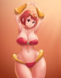 breasts crossover female female_only nintendo pyra saf-404 safartworks shantae shantae_(cosplay) short_hair solo tagme xenoblade_(series) xenoblade_chronicles_2