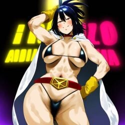 1girls artist_request bikini my_hero_academia nana_shimura solo