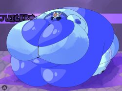 big_breasts blueberry_inflation breasts cleavage female furry huge_breasts hyper_breasts inflation mad_n_evil tagme thick_thighs wide_hips