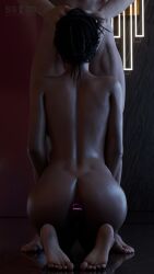 3d afro-native ass blowjob buttplug conquered cool_colors cyberpunk_2077 dark-skinned_female dark_skin feet female human interracial light-skinned_male male morning_after nude nude_female nude_male panam_palmer plug_(sex_toy) secretsam3d silhouette wet wet_skin whited_out