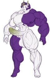 anthro bat big_muscles big_penis dakaliginous femboy full-length_portrait genitals grier_(dakaliginous) hi_res huge_cock huge_muscles hyper hyper_muscles male mammal muscular nipples penis portrait small_waist solo vein veiny_penis