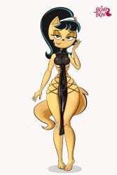 catgirl furry furry_female furry_tail kitty_katswell tuff_puppy