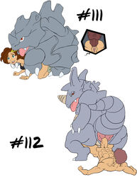 anal anal_sex balls big_dom_small_sub big_penis female grace_(pokemon) interspecies josemalvado josemalvado_pokemon_series larger_female larger_male male milf nintendo penetration penis plump_labia pokemon pokemon_(species) pokemon_xy pokephilia pussy rhydon rhyhorn size_difference small_dom_big_sub smaller_female smaller_male video_games