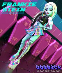 3d frankie_stein monster_high tagme