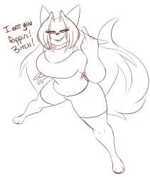 big_breasts breasts dewwydarts dewwydartz female furry huge_breasts may_(dewwydartz) tagme thick_thighs wide_hips