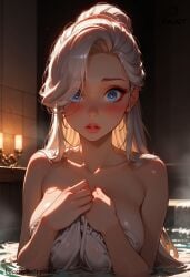 ai_generated bath bathing blue_eyes boosty boosty_username rpaint sauna wet wet_body wet_skin white_hair