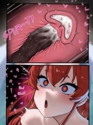 1boy 1boy1girl 1girl 1girls ass black_cock black_male boobjob boobs boobs_out cock cum cum_in_pussy cum_inside dick eris_greyrat eris_greyrat_(adult) mushoku_tensei mushoku_tensei:_isekai_ittara_honki_dasu sex