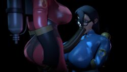 3d breasts dildo fempyro futanari human intersex large_breasts latex latex_bodysuit latex_boots latex_clothing latex_futa latex_gloves latex_legwear latex_stockings latex_suit latex_thighhighs leather miss_pauling pleather pyro rule_63 sex_toy source_filmmaker strap-on team_fortress team_fortress_2