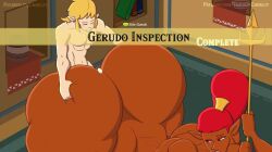 1boy 1boy1girl 1girls animated ass_focus big_ass bimbo bimbo_body bimbo_lips black_body black_skinned_female blonde-haired_male breath_of_the_wild cum cum_in_ass cum_outside elf elf_ears elf_female female_focus giant_ass giant_breasts giant_female link_(tears_of_the_kingdom) moan moaning mp4 nintendo nude_female nude_male penis_in_ass penis_on_ass plapping_big_butt red_hair roleplay rpg smaller_male sound tagme tasteofchoklit tears_of_the_kingdom the_legend_of_zelda thick_ass thick_thighs urbosa video video_game video_game_character video_game_franchise voice voluptuous_body voluptuous_female zelda_(tears_of_the_kingdom)