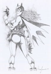2018 ass batgirl batman_(series) big_ass dc_comics female marcio_fernandes solo traditional_media_(artwork)