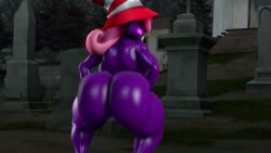 1girls 3d 3d_(artwork) female female_only huge_ass huge_breasts ironhawk mario_(series) nintendo paper_mario paper_mario:_the_thousand-year_door tagme twerking video vivian_(paper_mario)