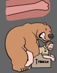 animated bear dakota-bear duo feral human interspecies male mammal yaoi zoophilia