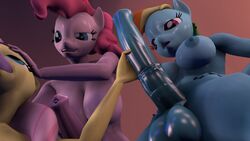 3d 3girls animal_genitalia anthro anthrofied areola balls big_penis blackjr blue_fur blue_penis breasts busty cleavage disembodied_penis domination equine erection fellatio female fluttershy_(mlp) forced forced_oral friendship_is_magic fur furry furry_only futa_on_female futanari group group_sex hair half-closed_eyes handjob horse horsecock inside intersex low-angle_shot male mammal multicolored_hair my_little_pony nipples nude open_mouth oral penis pink_fur pink_hair pink_penis pinkie_pie_(mlp) pony rainbow_dash_(mlp) rainbow_hair saliva sex simple_background straight_hair teeth testicles tongue vein voluptuous worm's-eye_view yellow_fur