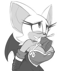 1boy 1girls anthro balls bondage breasts fellatio female furry male oral partial_male penis pleading rape rouge_the_bat saltcore sonic_(series) straight