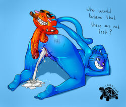 1boy 1boy1girl 1girls 5_toes after_sex after_vaginal anal anal_penetration anal_sex animal_ears anthro anus artist_logo ass barefoot big_ass blue_background blue_body blue_fur blue_skin blue_tail body_writing carrying cartoon_network cat_ears cat_tail catgirl cigar creampie cum cum_in_ass cum_in_pussy cum_inside cum_leaking cum_puddle cumshot darwin_watterson diphallia diphallism double_penetration duo english_text face_down_ass_up feet feline female fish fur furry_tail goldfish grin happy humanoid_genitalia humanoid_penis looking_at_viewer lying male mammal manly_face marine marker mature_female milf mother multi_penis nicole_watterson nude on_front open_mouth orgasm overflow parent pen penetration penile penile_penetration penis perching_position pussy pussy_juice semi-flaccid sex shy simple_background small_dom_big_sub smile smoking soles son spread_legs spreading step-incest stepmother stepmother_and_stepson stepson straight straight_sex tail tally_marks text the_amazing_world_of_gumball toes toony top-down_bottom-up tortuga turtle vein veins veiny veiny_penis what