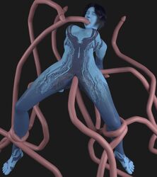 3d anal animated artificial_intelligence cortana cortana_v2 female female_focus female_only femsub gif halo_(series) halo_4 likkezg pussy restrainted suspended_congress suspended_in_midair tentacle tentacle_sex