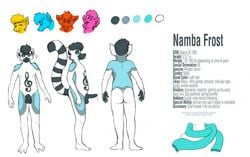 angry ass balls belly chubby color_palette creativecrystal cute erection flaccid happy lemur mammal model_sheet namba orgasm_face penis pose precum primate ringtail ringtailed_lemur sad scarf smile tears text treble_clef