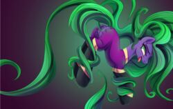 2015 anus ass clothing equine female friendship_is_magic green_eyes green_hair guinefurrie hair horse long_hair mammal mane-iac_(mlp) masturbation my_little_pony open_mouth penetration pony power_ponies_(mlp) pussy solo tongue tongue_out torn_clothing vaginal_penetration