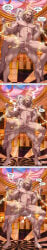 2boys ai_generated bdsm big_penis blonde-haired_male cock-tail deep_penetration english_text fetish fucked_senseless full_body full_nelson gay gay_sex magic_user male/male male_only male_penetrated male_penetrating_male muscular_arms muscular_male sex_from_behind toned_body