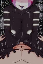 3d ass big_ass big_breasts big_butt big_nipples big_thighs breasts condom cum cum_in_mouth cum_inside dialogue female five_nights_at_freddy's fnaf huge_ass huge_breasts huge_butt huge_nipples huge_thighs human lipstick lipstick_mark marionette_(fnaf) pleasure_face puppet_(fnaf) shadow2405 straight tagme tights
