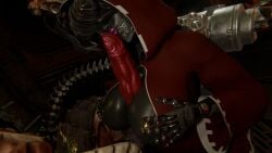 3d adeptus_mechanicus alien alien_genitalia big_boobs big_breasts big_cock big_dick big_penis boobs close_up_view clothed clothed_sex clothing cock cock_worship cyborg cyborg_girl debris dick grey_body hands_on_breasts holding_object kissing kissing_penis kissing_penis_tip lifted_mask male male/female mask masked_female mechanical mechanical_arm mechanical_tentacles oc original_character paizuri pink_eyes pink_lips pink_lipstick pov red_dress robe robotic_arm ruins self_upload servo-skull somopal_(artist) tagme tentacle tentacles titfuck titjob tits tits_out tyranid voluptuous voluptuous_female warhammer_(franchise) warhammer_40k weapon