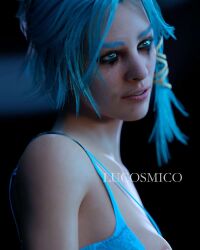 3d blue_hair dbd dead_by_daylight lucosmico nea_karlsson