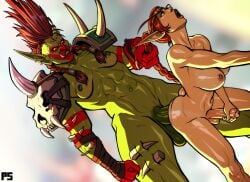 2futas absurd_res anal anal_penetration anal_sex areolae ass balls bent_over blizzard_entertainment blood_elf body_paint braid breasts dickgirl earrings elf elf_ears elf_futa empty_eyes from_behind from_behind_position futa/futa futa_on_futa futa_only futanari green_skin hair_grab intersex lady_liadrin light-skinned_futanari light_skin long_ears long_eyebrows long_hair masturbating_while_penetrated masturbation mohawk_(hairstyle) muscular nipples nude nude_futa open_mouth penetration penis penis_grab pointy_ears pumpkinsinclair red_hair size_difference slit_pupils tiara tribal troll_(warcraft) tusks warcraft world_of_warcraft yellow_eyes