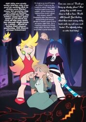1girls 2futas 2futas1girl annoyed armpits arms_behind_head blonde_futa blonde_hair blowjob blue_eyes blue_hair bowtie braid brown_hair canon_x_oc caption chibi chibi_style clothed cock commando dickgirl dickgirl/female dress dress_lift dress_up dubcon dubious_consent earrings english_text erection first_time_fellatio first_time_oral flustered flustered_female fully_clothed futa futa_cock futa_on_female futadom futanari ghost girlcock grey_eyes hairy_balls hands_behind_head holding_sword inner_thoughts katana kneeling long_hair looking_at_another looking_at_partner looking_at_penis looking_down messy_hair monologue no_panties oc on_knees one_stocking oral original_character owotodiuwu panties panties_down panty_&_stocking_with_garterbelt panty_anarchy penis promise_ring pubes pubic_hair red_dress stocking_anarchy stockings swirly_eyes text threesome tip two_tone_hair