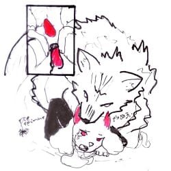 1:1 anthro bestiality bodily_fluids bovid canid canine canis caprine crying deltarune diespinne duo feral genitals goat humanoid knot male male/male mammal mythological_canine mythological_creature mythology ralsei tears undertale_(series) werecanid werecanine werecreature werewolf wolf