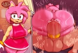 1boy 1girls 2026 2d 2d_(artwork) absurd_res absurdres amy_rose anal anal_insertion anal_juice anal_penetration anal_sex anthro anthro_female anthro_focus areola areola_slip areolae areolae_slip artist_name ass ass_ripple ass_waves balls ballsack big_ass big_breasts big_butt blue_eyes breasts bubble_ass bubble_butt butt cock_ring cowgirl_position curvaceous curvy curvy_body curvy_female curvy_figure dialogue english english_dialogue english_text female_anthro female_anthro/male_human female_penetrated furry furry_female genitals green_eyes hi_res highres huge_ass huge_butt human_male human_male_on_anthro_female human_on_anthro large_ass large_breasts large_butt madheaven male male/female male_human male_human/female_anthro male_penetrating male_penetrating_female miniskirt moan moaning moaning_in_pleasure multicolored_eyes nipple_bulge nipples pink_body pink_fur pink_hair plap plap_(sound) riding riding_penis round_ass round_butt scrotum sex short_hair side sideboob skirt sonic_(series) sonic_the_hedgehog_(series) speech_bubble straight straight_sex tail text thick thick_ass thick_legs thick_penis thick_thighs thighs two-tone_eyes voluptuous voluptuous_female watermark
