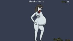 animation anon black_hair digestion large_mouth scat slendrina slendrina:_horror_game tagme video vore you