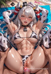 1girl 1girls ai_generated amatsukaze_(kantai_collection) anal anal_insertion anal_penetration anal_sex beautiful blush booty busty clitoral_hood clitoris collar condom_on_penis cow_print_bikini cowbell cum cum_in_ass cum_inside cum_on_ass curvy cute fanart female fit fit_body fit_female hands_behind_head high_quality highres holding_legs hot hourglass_figure kantai_collection legs_spread legs_up long_eyelashes micro_bikini missionary missionary_position missionary_sex moaning naked navel nude panties_aside parted_lips patreon pleasure_face pov puffy_lips puffy_nipples pussy rough_anal rough_sex round_ass round_breasts round_butt sex sexy slim_waist stomach thick thick_ass thick_legs thick_thighs thighhighs thong_aside used_condom waifu wet wet_body wide_hips