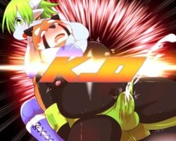 furry tagme tsubasa1110 tsubasa_growth wrestling