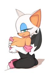 rouge the bat from sonic (series) by 34no404