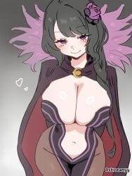 /// 1girls 2d 2d_(artwork) 2d_artwork adult adult_female anime anime_character arm_behind_back background belly belly_button big_boobs big_breasts black-haired_female black_background black_cape black_hair blush_face blush_lines blushing blushing_at_viewer blushing_female blushing_lines braid braided_hair braided_ponytail braids breasts brown_legwear brown_pantyhose brown_stockings brown_tights busty busty_female busty_girl cape cleavage closed_mouth_smile curvaceous curvaceous_body curvaceous_female curvaceous_figure curvaceous_hips curvy curvy_body curvy_female curvy_figure curvy_hips dark_hair digital digital_art digital_drawing digital_drawing_(artwork) digital_media digital_media_(artwork) drawing elsa_granhilte eyebrows_visible_through_hair fanart female female_focus female_only flower flower_hair_ornament flower_in_hair flower_on_head flushed flushed_cheeks flushed_face gradient_background groin hair_ornament hand_behind_back head_tilt hourglass_figure huge_boobs huge_breasts inguinal_crease inguinal_ligament large_boobs large_breasts lean_figure legs_closed legs_together legwear long_hair looking_at_viewer looking_up looking_up_at_viewer manga_character mature mature_female mature_woman midriff narrow_waist navel pantyhose plain_background plump_breasts ponytail portrait purple-eyed_female purple_eyes re:zero_kara_hajimeru_isekai_seikatsu single_braid skindentation skreamyy slender_body slender_waist slim_female slim_waist smile smiley_face smiling smiling_at_viewer solo standing stockings thick_thighs thighs thighs_together tied_hair tights tilted_head two-tone_background upper_body voluptuous voluptuous_body voluptuous_female voluptuous_figure voluptuous_woman white_background white_fox_(studio) wide_hips woman