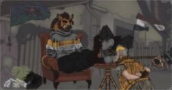 anthro_feet boar feet feet_on_face foot_fetish foot_focus foot_lick foot_worship furry furry_feet gypsy hungary talpimado talpimado1988 wanderer1988 wild_boar