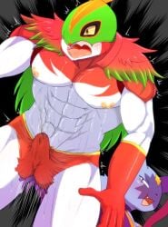 furry tagme tsubasa1110 tsubasa_growth wrestling