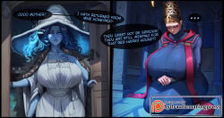... 1boy 2026 2d 2girls absurd_res absurd_resolution absurdres ai_generated alternate_breast_size blue_eyes blue_hair blue_robe blue_skin breasts cloak colored_skin comic cracked_skin doll_joints doorway dress elden_ring english_text extra_arms extra_faces fromsoftware fur_cloak gigantic_breasts hat helmet hi_res high_quality high_resolution highres huge_breasts hydraulicmatingpress image joints large_hat long_hair milf mother multiple_girls one_eye_closed patreon patreon_logo patreon_username ranni_the_witch rennala_queen_of_the_full_moon ring robe sitting speech_bubble spoken_ellipsis uncensured watermark white_dress witch witch_hat