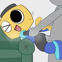 1boy 2026 ;d ambiguous_gender anal anal_penetration anal_sex anon anonymous_male ass butt cock duo from_behind from_behind_position grabbing grabbing_from_behind happy humanoid humanoid_genitalia humanoid_penis mega_man mega_man_legends musk musk_clouds naughtyfey on_couch on_sofa on_stomach one_eye_closed penetration_from_behind penis penis_in_ass robot servbot simple_background smile solid_color_background sweat sweating tagme white_background