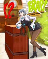 ace_attorney desperation fart farting franziska_von_karma lolotron