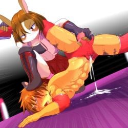 furry tagme tsubasa1110 tsubasa_growth wrestling