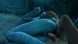 3d_animation animated avatar:_the_way_of_water breasts jungle neytiri nude penetration penis pussy rear_view sex tagme video