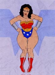1girls 2020s 2026 2d amazon black_hair blue_eyes cheesecakevalentine_(artist) dc dc_comics diana_of_themyscira diana_prince female female_only light-skinned_female light_skin looking_at_viewer masochistmaverick png solo thighs wonder_woman wonder_woman_(series)